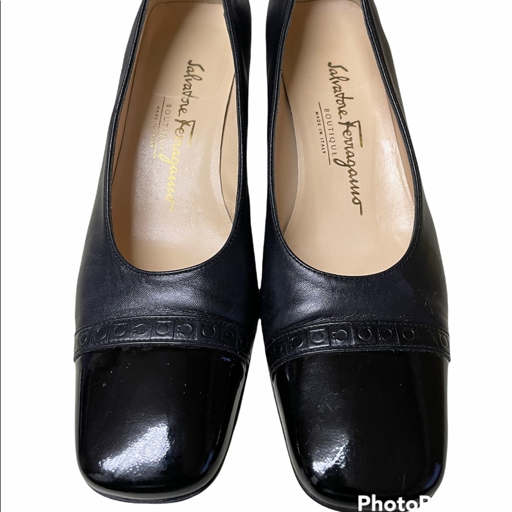 Salvatore Ferragamo Rochet Block Heels